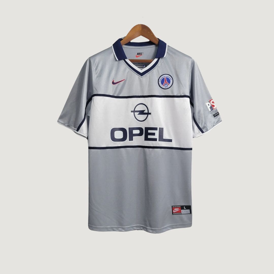 Paris Saint Germain - Maillot Rétro 2000 - Gris