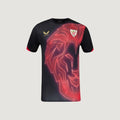 Athletic Bilbao - Maillot pré-match 24/25 - Noir, Rouge