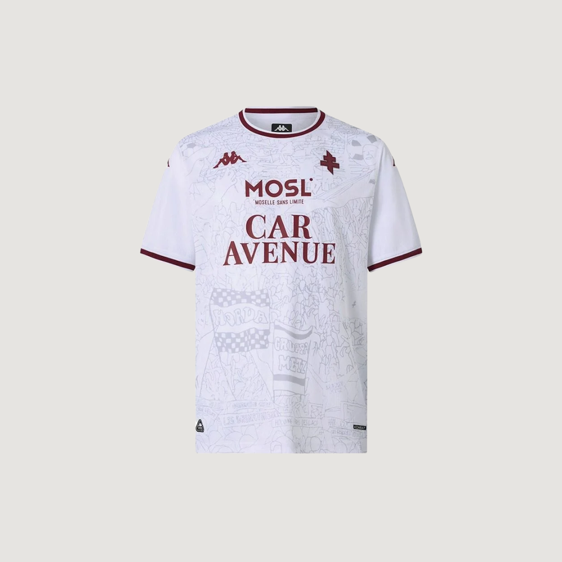 FC Metz – Maillot Domicile 2025/26 – Blanc