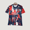 Paris Saint-Germain - Maillot Pre-Match 24/25 - Rouge, Bleu, Blanc