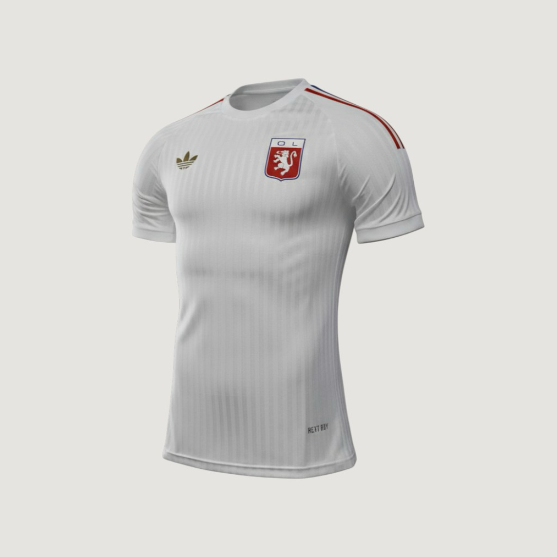 Olympique Lyonnais – Maillot Concept 2025-26 – Blanc, Rouge, Bleu