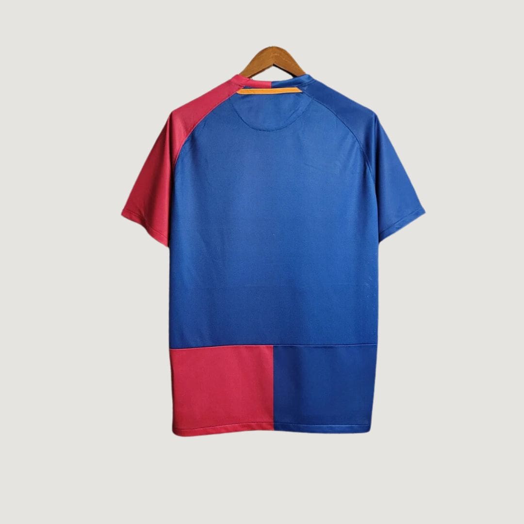 FC Barcelone - Maillot Rétro 08/09 - Bleu, Rouge