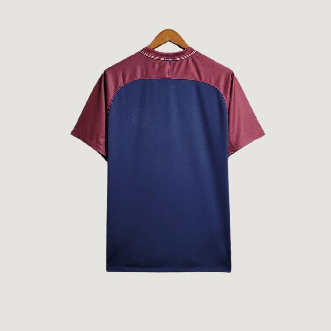Paris Saint Germain - Maillot Rétro 17/18 - Bleu