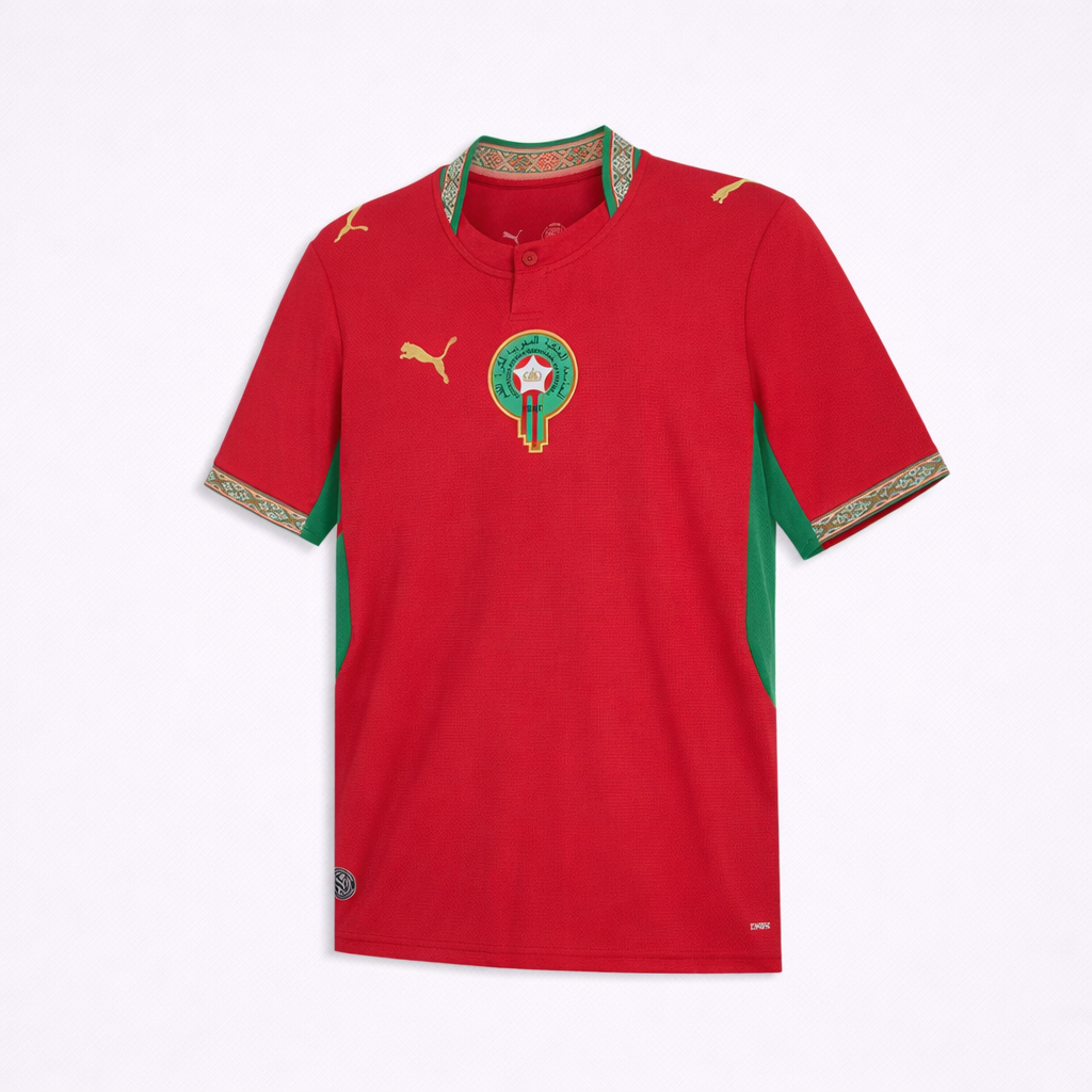 Maroc – Maillot Domicile 26/27 – Rouge