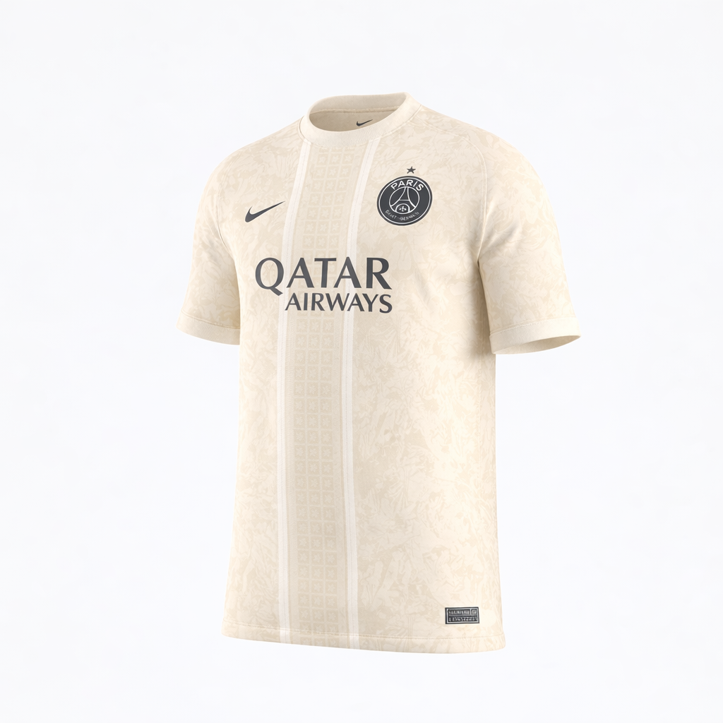 Paris – Maillot Concept 25/26 - Beige/Noir