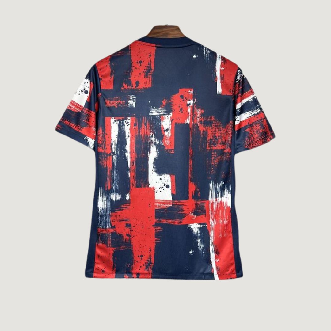 Paris Saint-Germain - Maillot Pre-Match 24/25 - Rouge, Bleu, Blanc