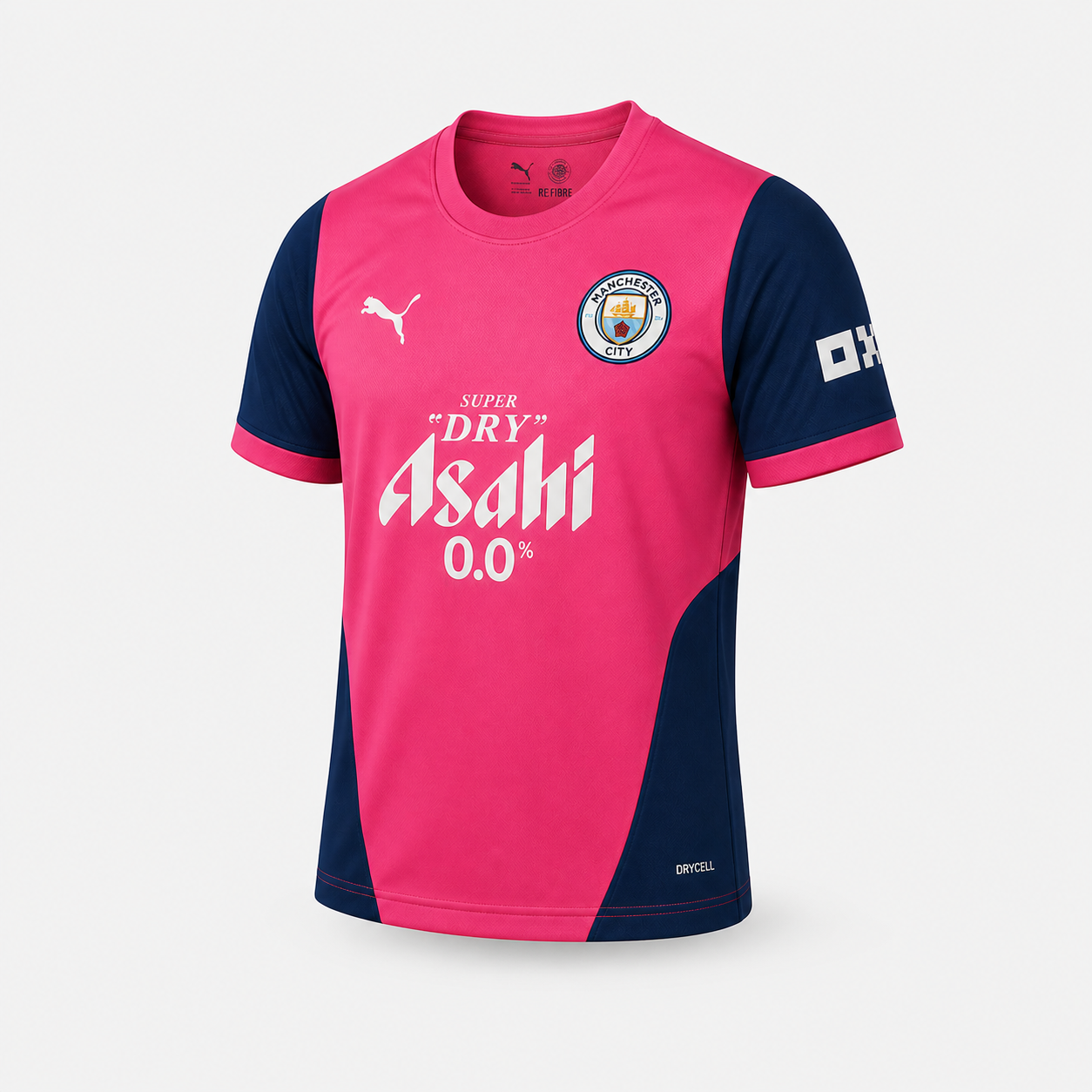 Manchester City – Maillot Entraînement 26/27 – Rose/Bleu