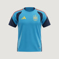Espagne – Maillot Pré-Match 2026 – Bleu & Jaune