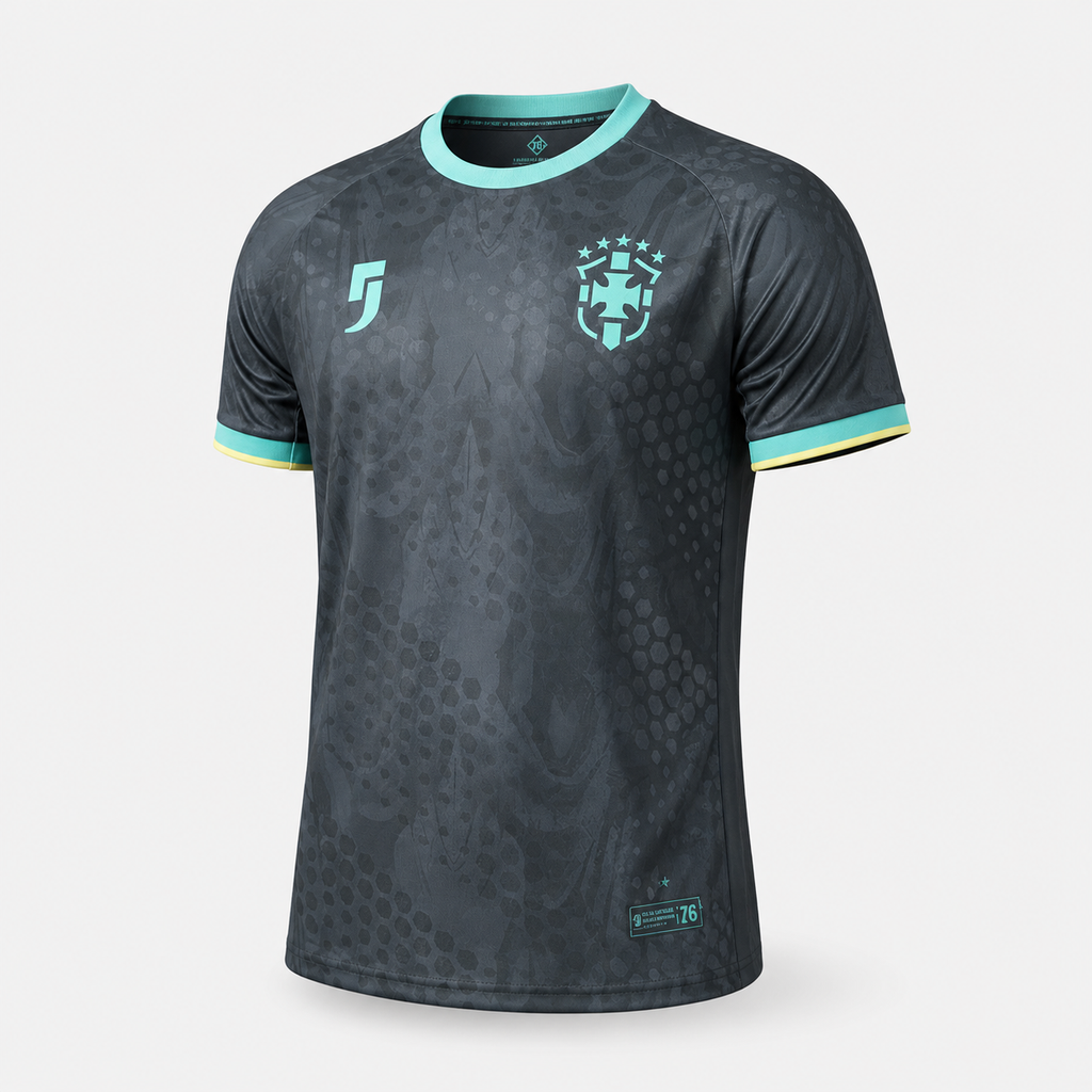 Brésil – Maillot Concept 26/27 – Gris/Bleu