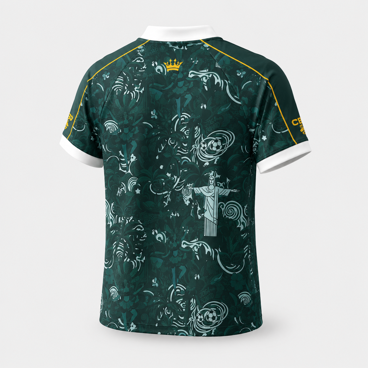 Brésil – Maillot Édition Joga Bonito - Vert / Blanc
