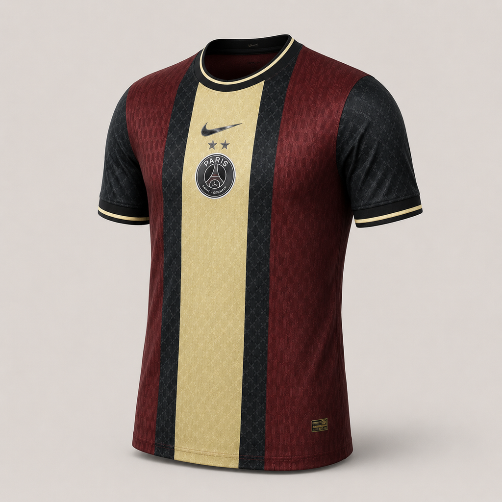 Paris – Maillot Concept 26/27 - Bordeau / Noir (2 étoiles)