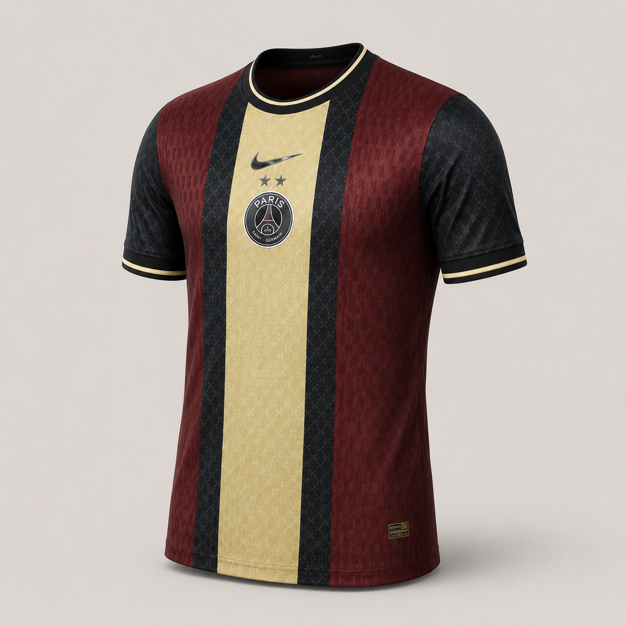 Paris – Maillot Concept 26/27 - Bordeau / Noir (2 étoiles)