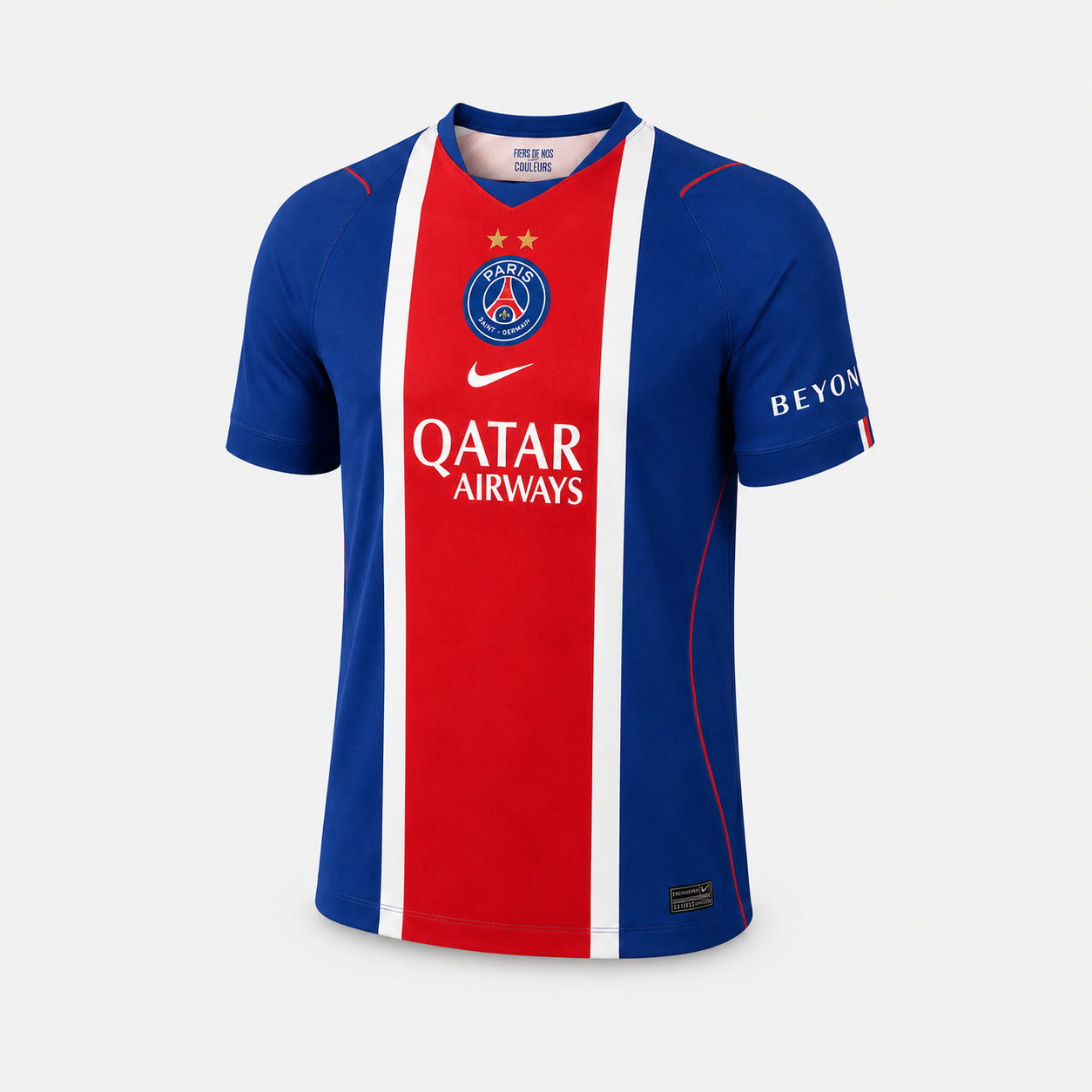 Paris – Maillot Domicile 26/27 - Bleu / Rouge (2 étoiles)