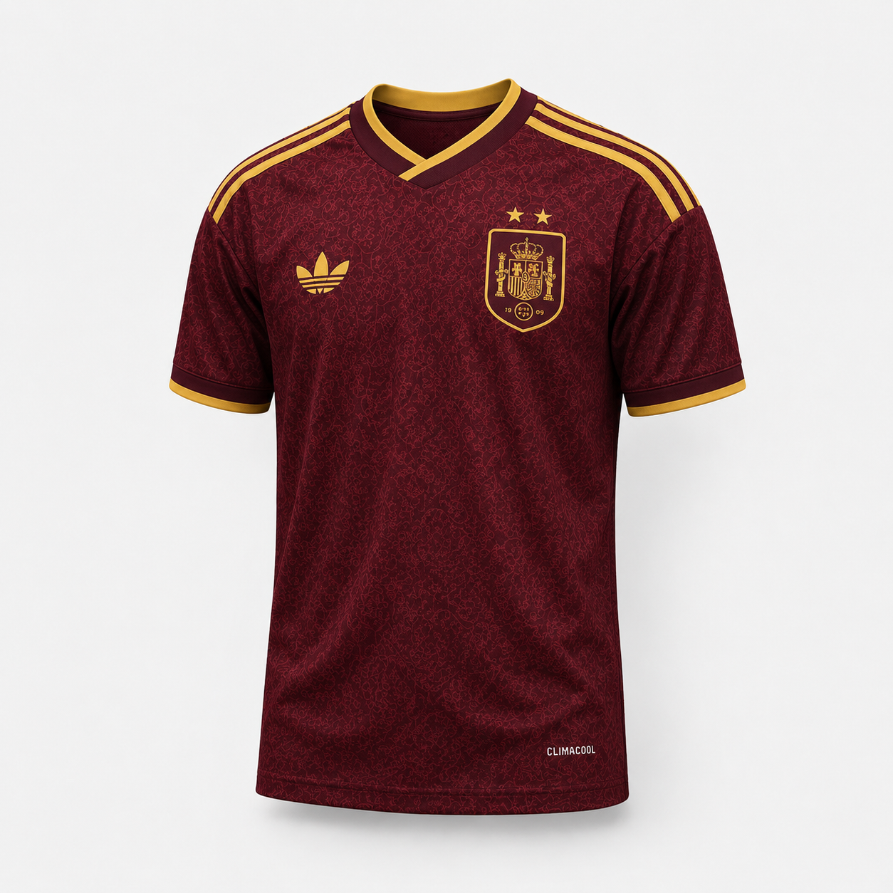 Espagne – Maillot Édition Spéciale – Bordeau (2 étoiles)