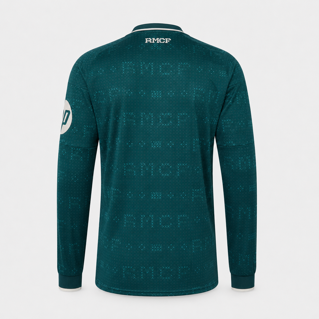 Real Madrid – Maillot Extérieur Manches Longues 26/27– Vert