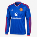 Manchester United – Maillot Extérieur Manches Longues 26/27 - Bleu