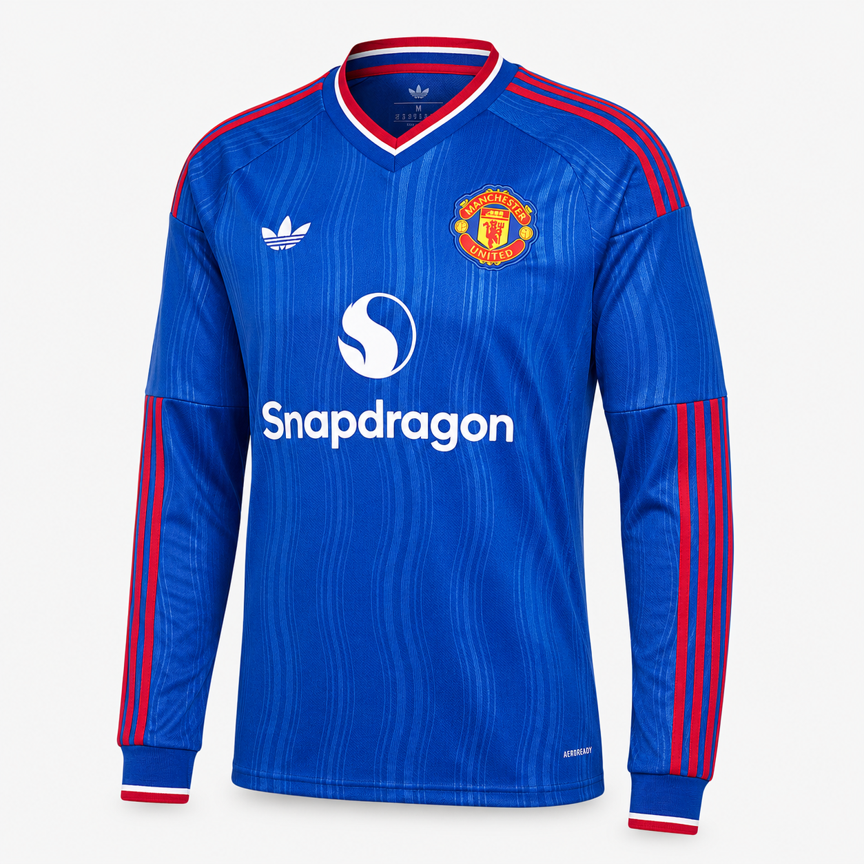 Manchester United – Maillot Extérieur Manches Longues 26/27 - Bleu
