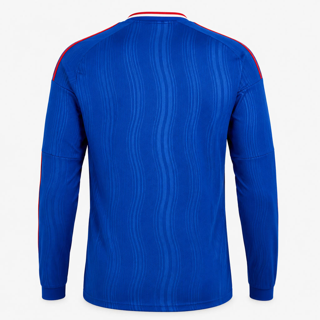 Manchester United – Maillot Extérieur Manches Longues 26/27 - Bleu