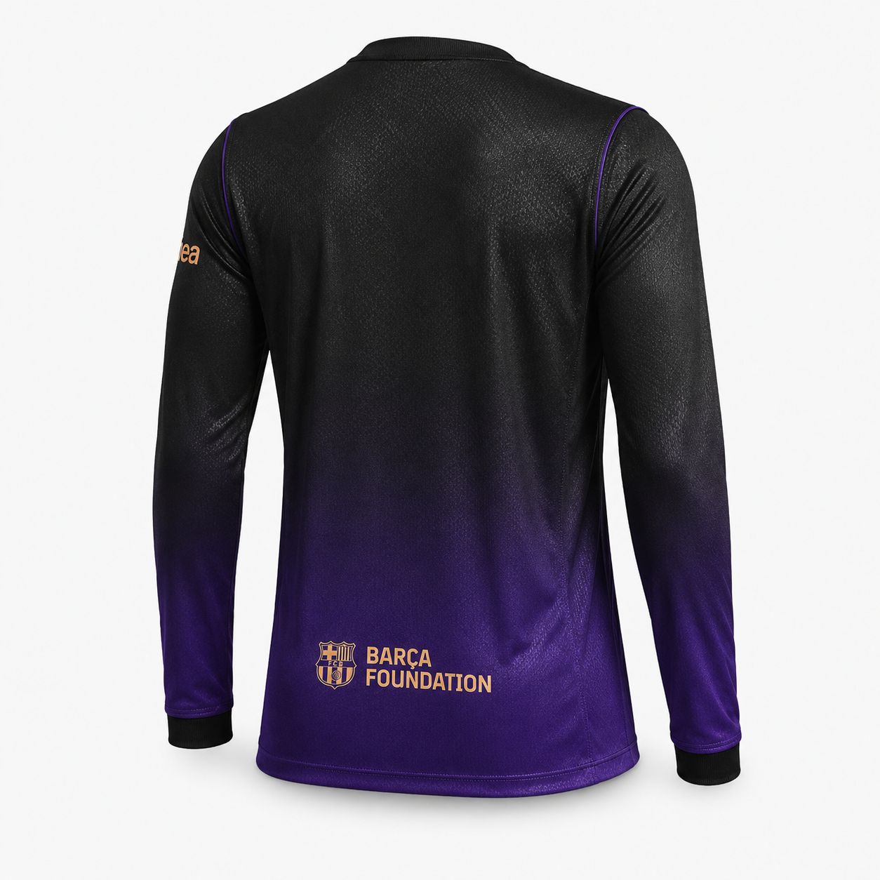 FC Barcelone – Maillot Extérieur Manches Longues 26/27 - Noir/Violet