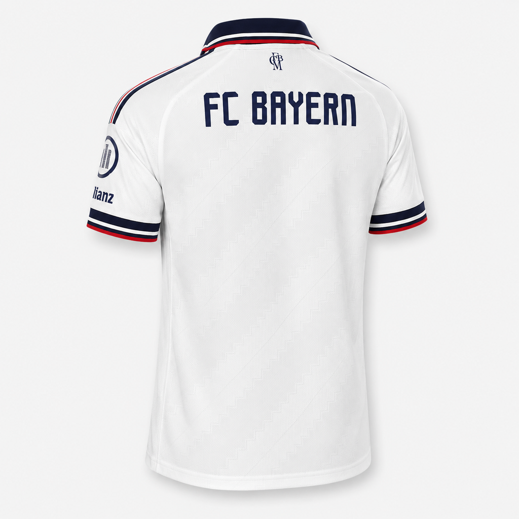 FC Bayern Munich - Maillot Extérieur 26/27 - Blanc