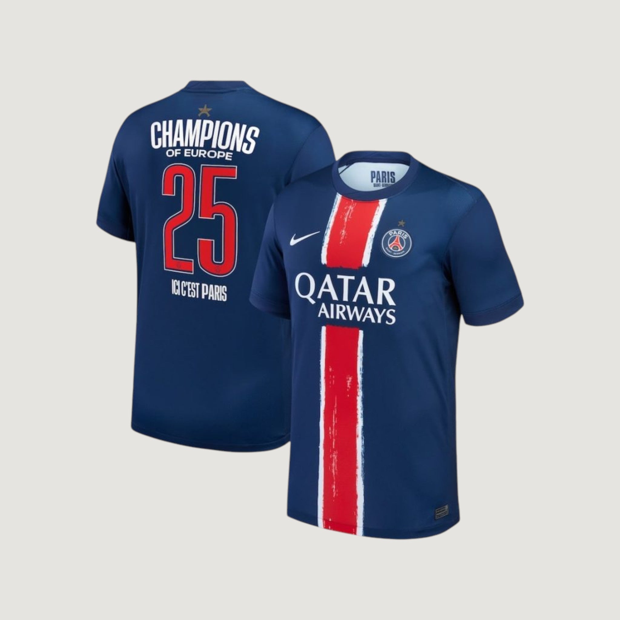Maillot Paris - Ligue des champions 2025 - Bleu