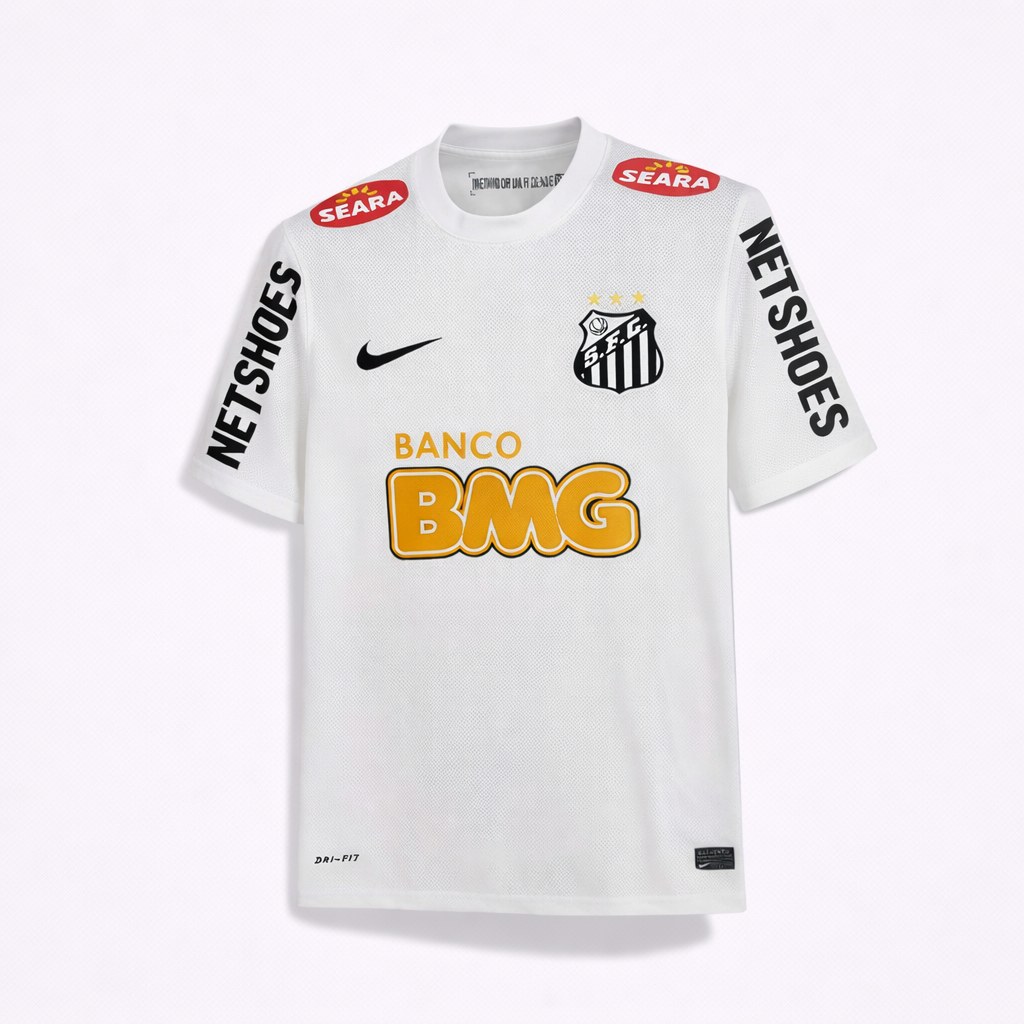 Santos - Maillot Rétro Domicile 11/12 - Blanc