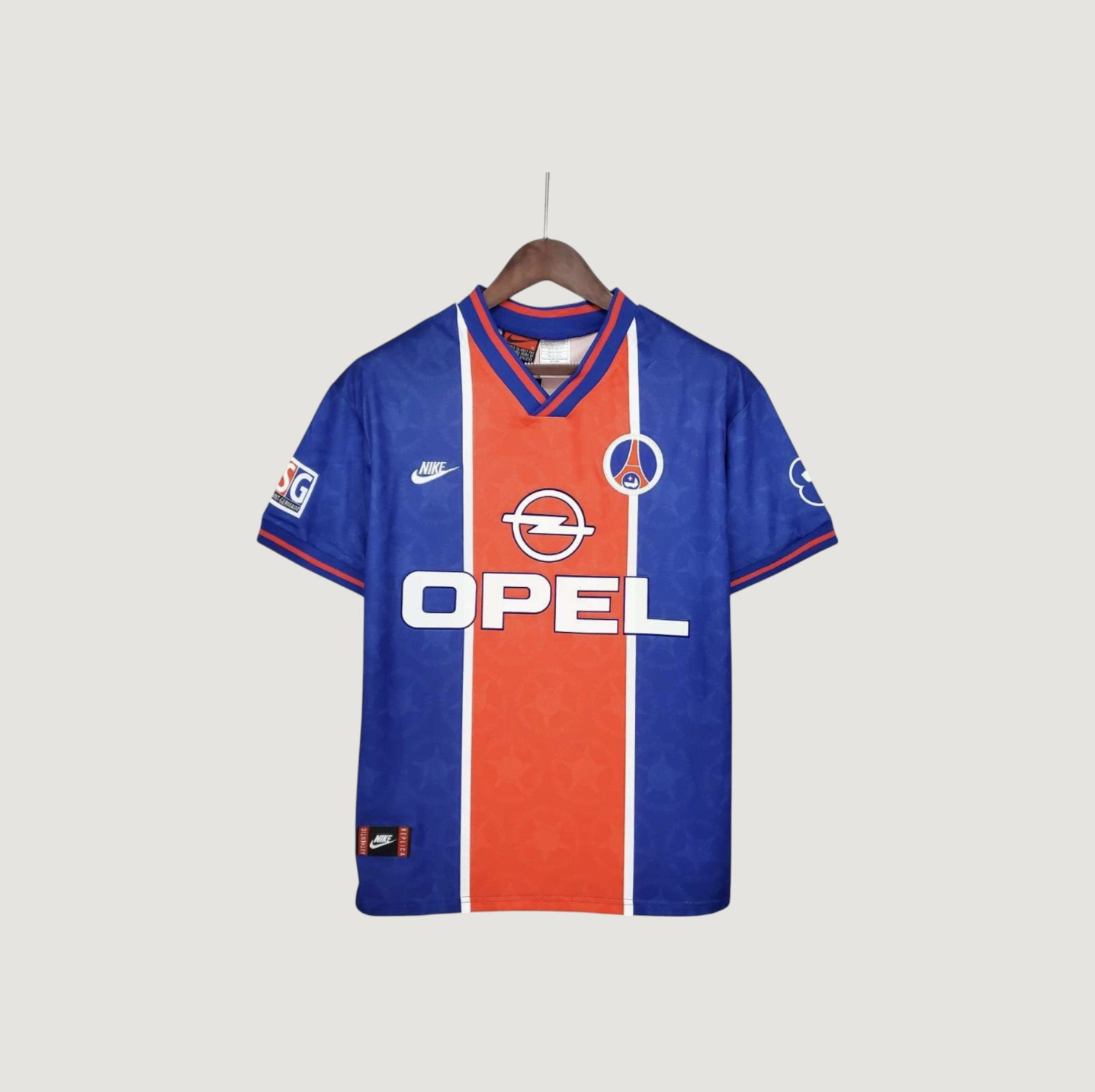 Paris - MAILLOT RÉTRO 1996 - BLEU, ROUGE