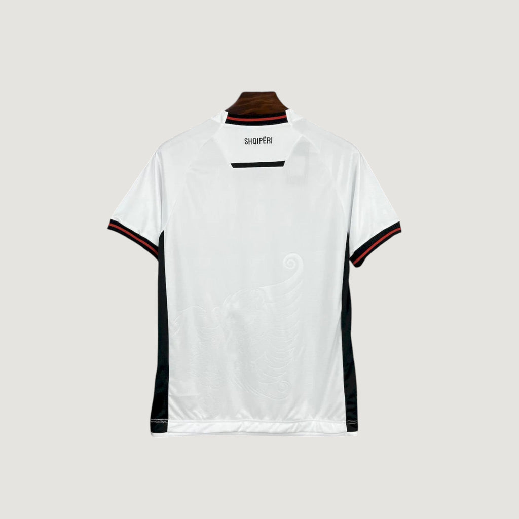 Albanie – Maillot Extérieur 25/26 – Blanc